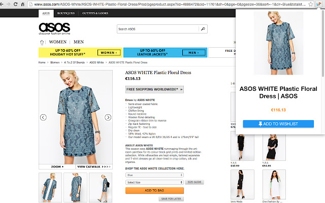 Universal Social Wishlist | Wishtack  from Chrome web store to be run with OffiDocs Chromium online