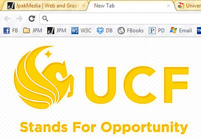 University Of Central Florida Stripes Theme  from Chrome web store to be run with OffiDocs Chromium online