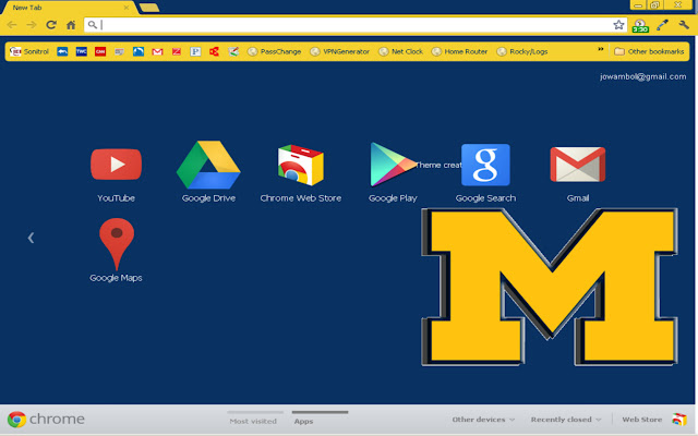 University Of Michigan  from Chrome web store to be run with OffiDocs Chromium online