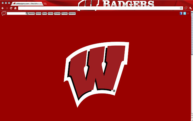University of Wisconsin Theme  from Chrome web store to be run with OffiDocs Chromium online