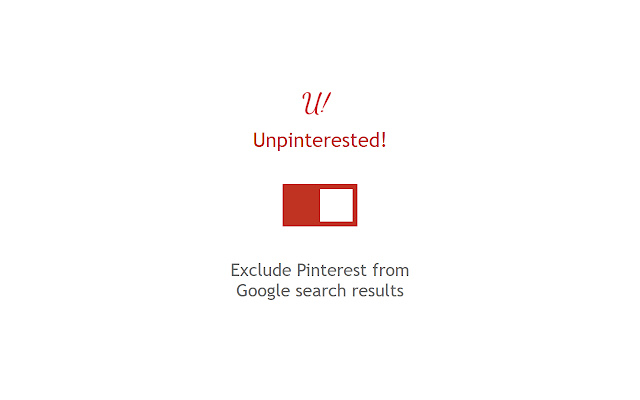 Unpinterested!  from Chrome web store to be run with OffiDocs Chromium online