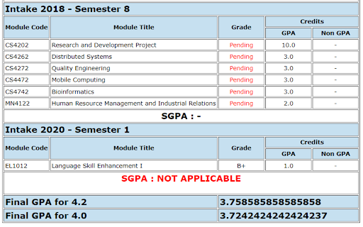 UOM LMS GPA calculator  from Chrome web store to be run with OffiDocs Chromium online