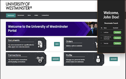 UoW Files Downloader  from Chrome web store to be run with OffiDocs Chromium online
