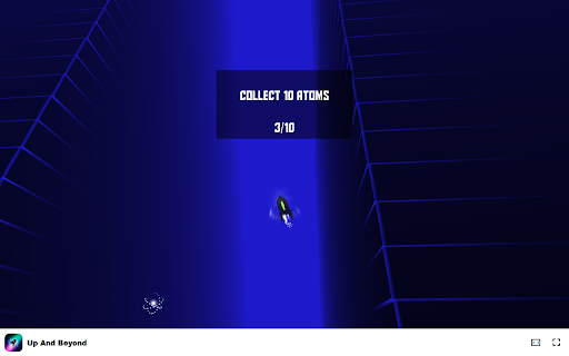 Up And Beyond Game Manage your fuel to avoid getting lost in space!  from Chrome web store to be run with OffiDocs Chromium online