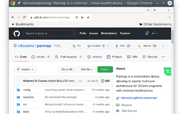 UpdateSWH  from Chrome web store to be run with OffiDocs Chromium online