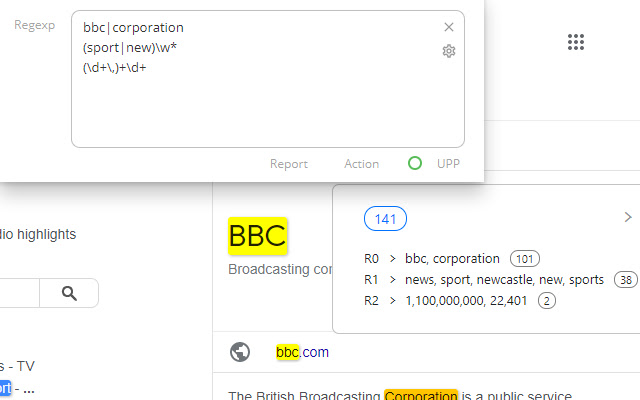 UPP  from Chrome web store to be run with OffiDocs Chromium online