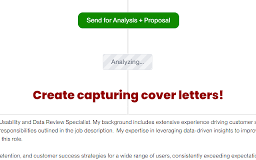 uProposals Assistant  from Chrome web store to be run with OffiDocs Chromium online