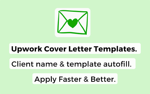 Upwork Cover Letter Autofiller  from Chrome web store to be run with OffiDocs Chromium online