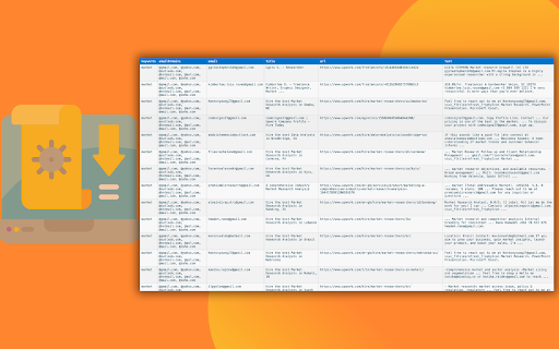 Upwork Email Scraper  from Chrome web store to be run with OffiDocs Chromium online
