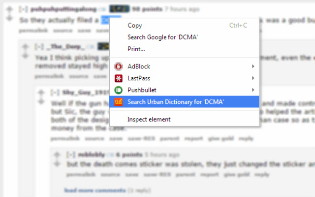 Urban Dictionary Now  from Chrome web store to be run with OffiDocs Chromium online