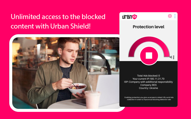 Urban Shield  from Chrome web store to be run with OffiDocs Chromium online