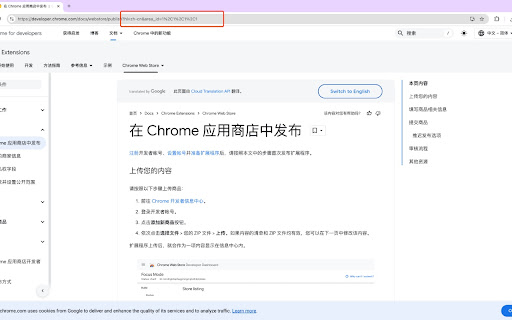 URL参数对比  from Chrome web store to be run with OffiDocs Chromium online