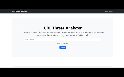 URL Checker  from Chrome web store to be run with OffiDocs Chromium online