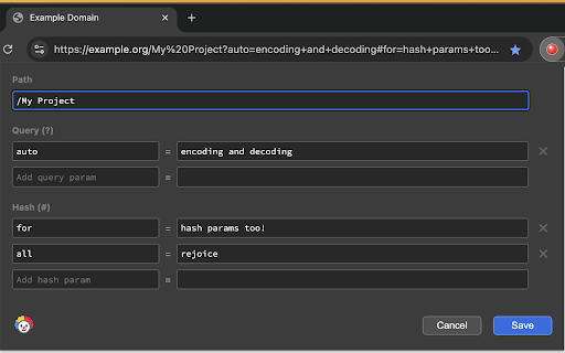 URL Clown  from Chrome web store to be run with OffiDocs Chromium online