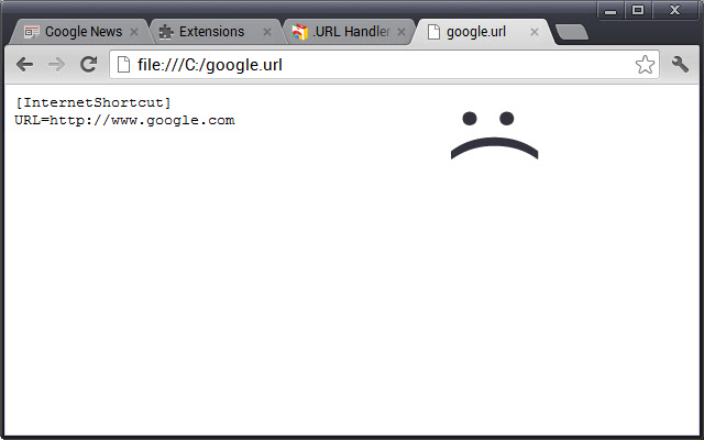 .URL Handler  from Chrome web store to be run with OffiDocs Chromium online