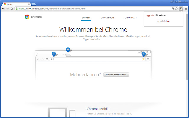URL Kürzer  from Chrome web store to be run with OffiDocs Chromium online