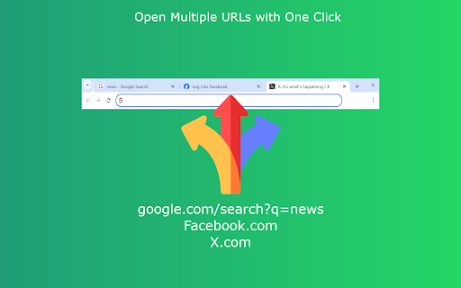 URL opener  from Chrome web store to be run with OffiDocs Chromium online