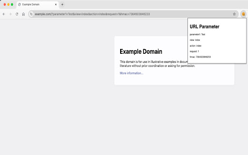 URL parameter display  from Chrome web store to be run with OffiDocs Chromium online