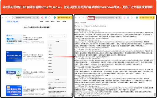 URL Prefixer  from Chrome web store to be run with OffiDocs Chromium online