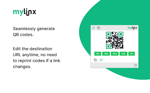 URL Shortener Mylinx  from Chrome web store to be run with OffiDocs Chromium online