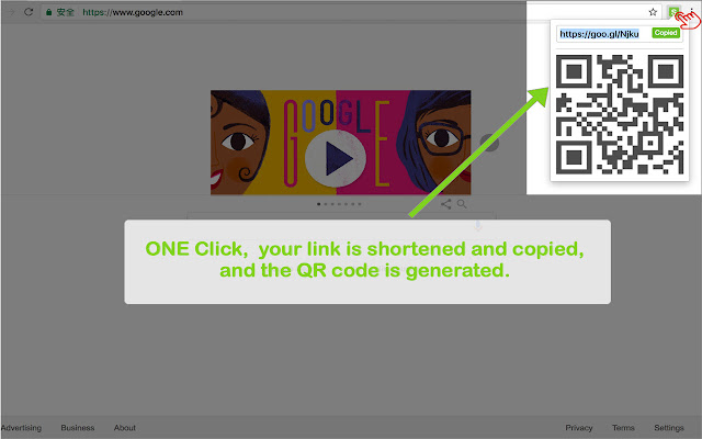 URL Shortener with QR Code  from Chrome web store to be run with OffiDocs Chromium online