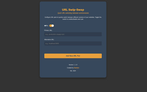 url swip swap  from Chrome web store to be run with OffiDocs Chromium online