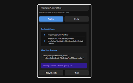 URL Unshortener Pro  from Chrome web store to be run with OffiDocs Chromium online