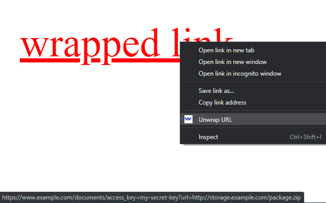 URL Unwrapper  from Chrome web store to be run with OffiDocs Chromium online