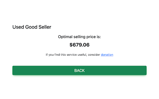 Used Good Seller  from Chrome web store to be run with OffiDocs Chromium online