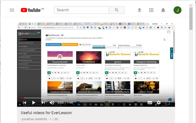 Useful EverLesson Videos  from Chrome web store to be run with OffiDocs Chromium online