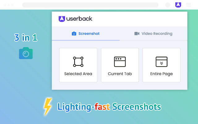 Userback: Pelaporan Bug Umpan Balik Visual dari toko web Chrome untuk dijalankan dengan OffiDocs Chromium online