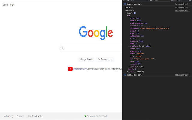 uState  from Chrome web store to be run with OffiDocs Chromium online