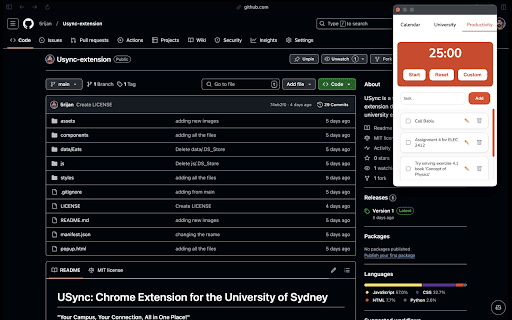 USync  from Chrome web store to be run with OffiDocs Chromium online