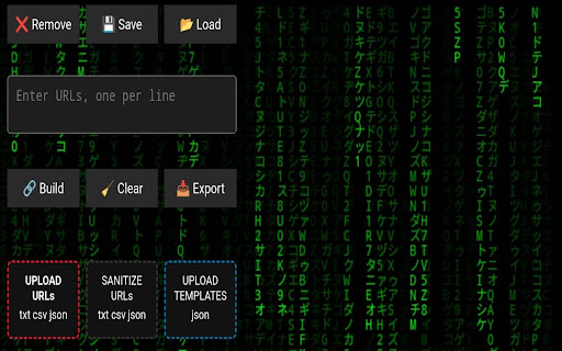 UTMatrix  from Chrome web store to be run with OffiDocs Chromium online
