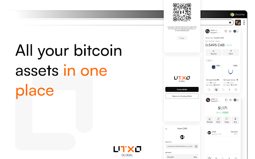 UTXO Global Wallet  from Chrome web store to be run with OffiDocs Chromium online