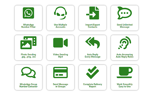 Uv TechSoft: WhatsApp Professional CRM  from Chrome web store to be run with OffiDocs Chromium online