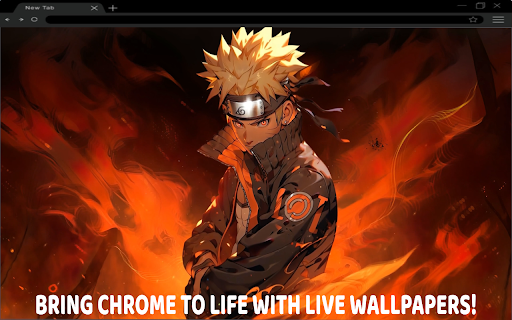 Uzumaki Naruto Live Wallpaper  from Chrome web store to be run with OffiDocs Chromium online