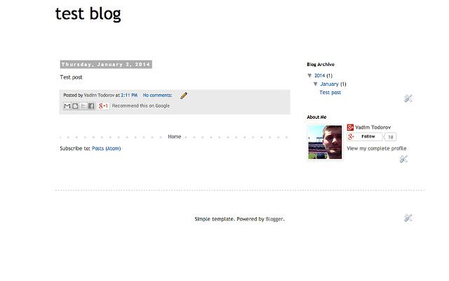 Vadims test app  from Chrome web store to be run with OffiDocs Chromium online
