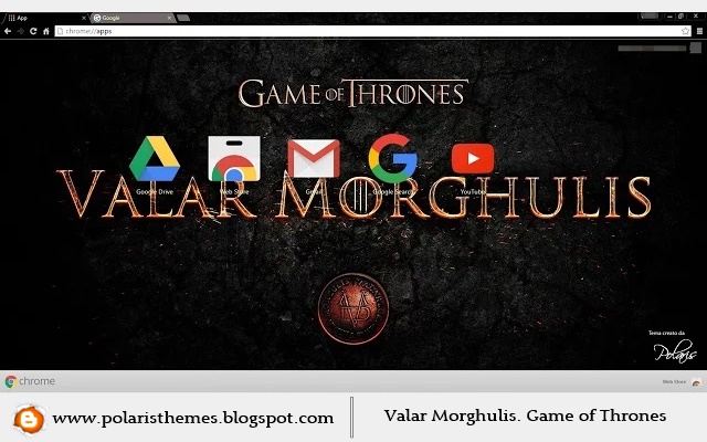 Valar Morghulis. Game of Thrones  from Chrome web store to be run with OffiDocs Chromium online
