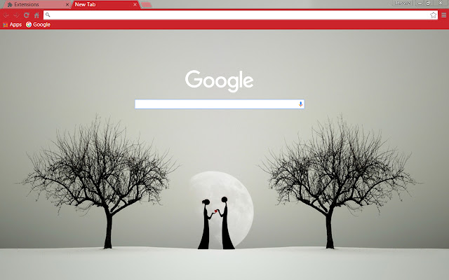 Valentine Couple in love under the moon  from Chrome web store to be run with OffiDocs Chromium online