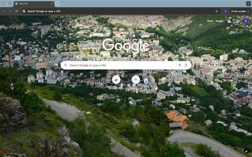 valley and houses  from Chrome web store to be run with OffiDocs Chromium online