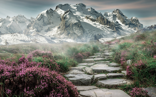 Valley of flowers  from Chrome web store to be run with OffiDocs Chromium online