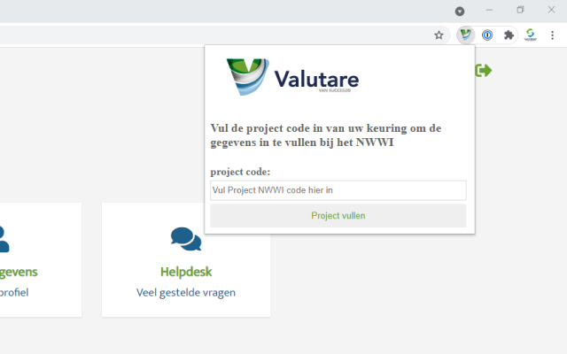 Valutare  from Chrome web store to be run with OffiDocs Chromium online