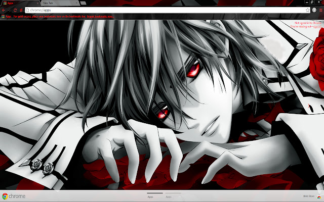Vampire Knight Kaname  from Chrome web store to be run with OffiDocs Chromium online
