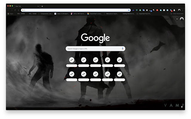 Vampyr  from Chrome web store to be run with OffiDocs Chromium online