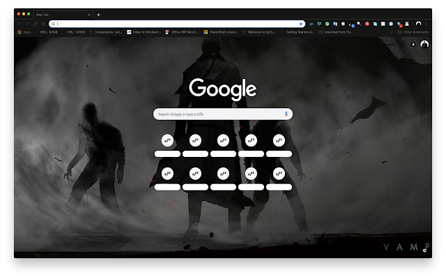 Vampyr din magazinul web Chrome va fi rulat cu OffiDocs Chromium online