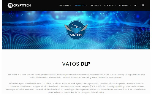 Vatos DLP Endpoint Extension 1  from Chrome web store to be run with OffiDocs Chromium online