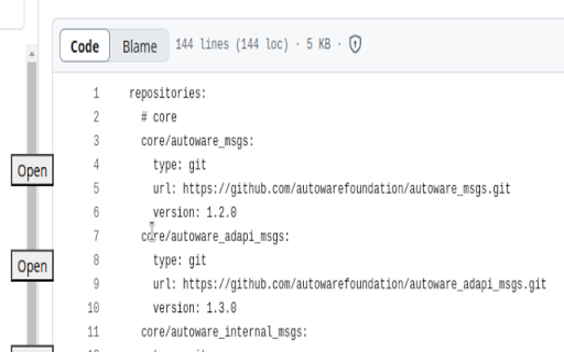 vcstool repos shortcut extension  from Chrome web store to be run with OffiDocs Chromium online