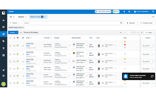 Veeqo Power Tool  from Chrome web store to be run with OffiDocs Chromium online
