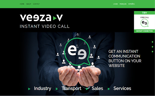 VeeZa V Screensharing  from Chrome web store to be run with OffiDocs Chromium online